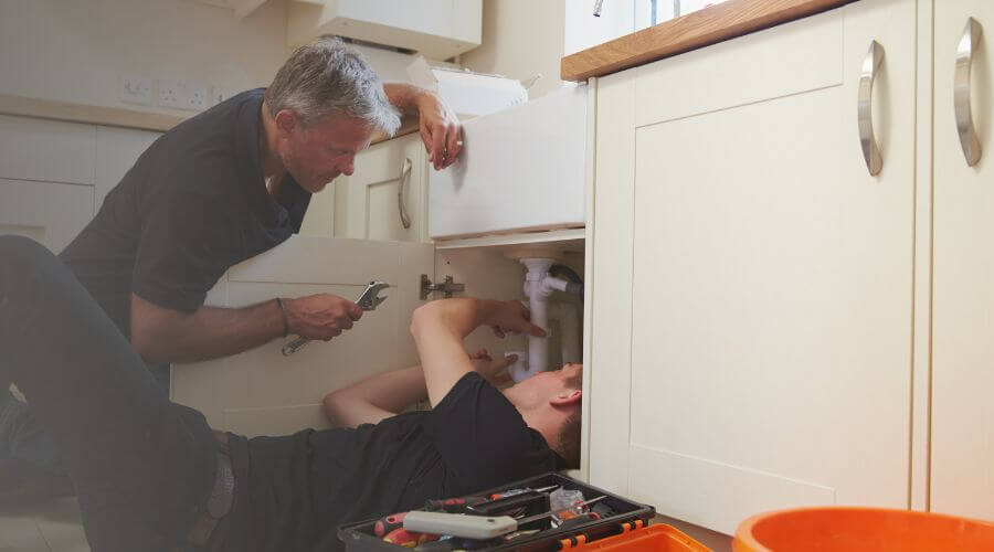Professional burst pipe repair services in Danevang, TX